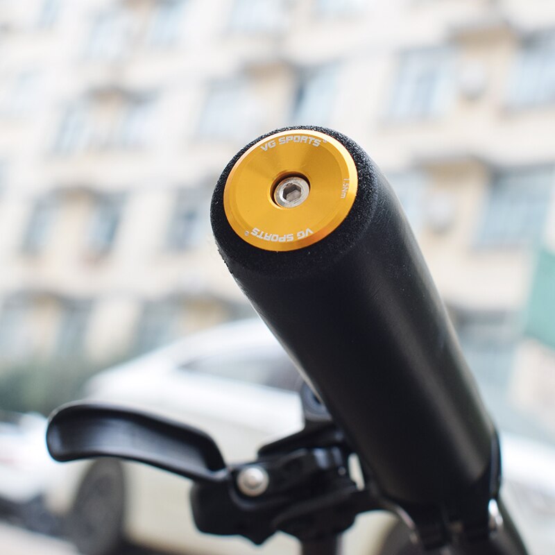 Zatyczki do kierownicy rowerowej VG Sports – aluminium MTB