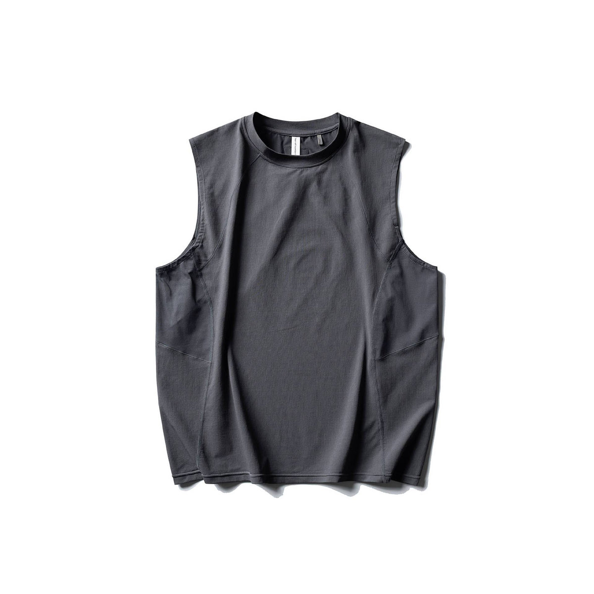 Color-block Quick-dry Sleeveless Vest for Men, Loose Fit Outdoor Sports Top