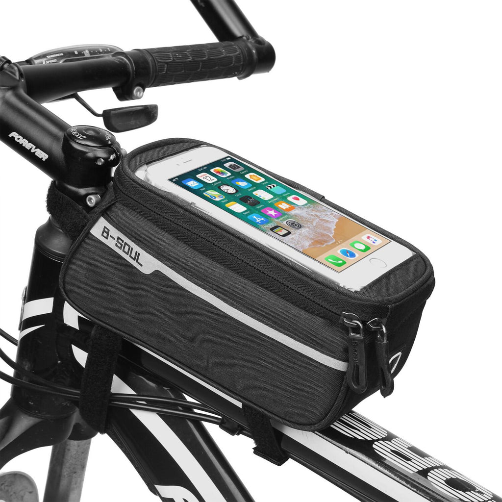 Mountain Bike Bag Front Beam Bag Bicycle Bag Road Car Front Bag Riding Equipment Saddle Bag Upper Tube Bag