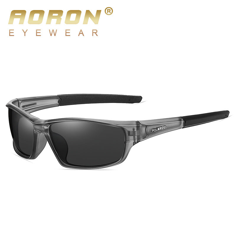 New Men's Polarized Sunglasses Outdoor Sports Cycling Sunglasses TR Square Sunglasses A3042