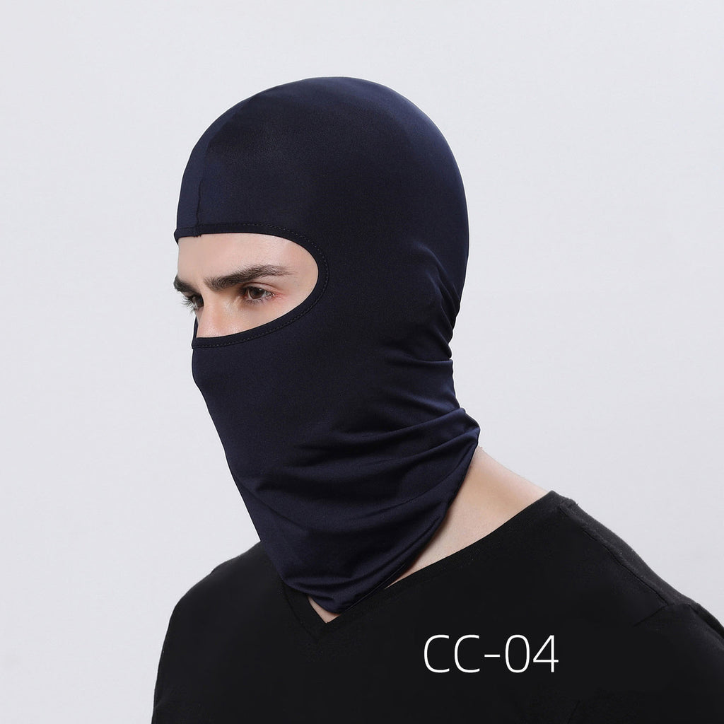 Maska rowerowa – chusta na głowę, wiatroszczelna, ochrona UV