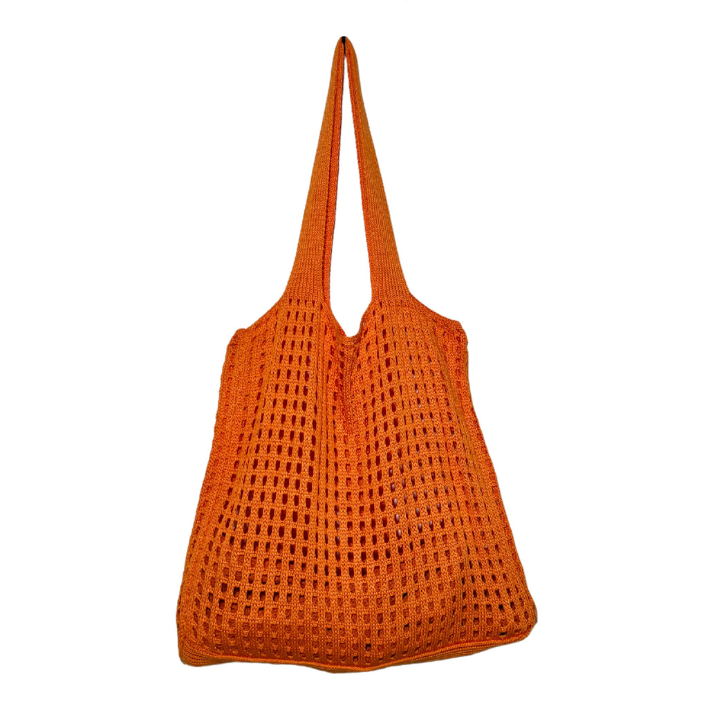 New Knitted Bag Hollow Bag Simple Bag Shoulder Bag Beach Bag Handbag Women's Bag