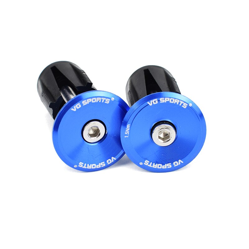 Zatyczki do kierownicy rowerowej VG Sports – aluminium MTB
