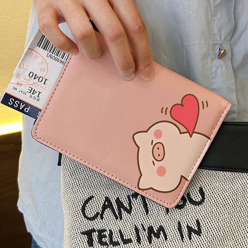 Passport holder ID bag protective cover multifunctional card bag portable storage for overseas travel