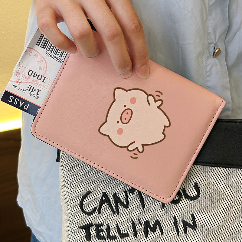 Passport holder ID bag protective cover multifunctional card bag portable storage for overseas travel