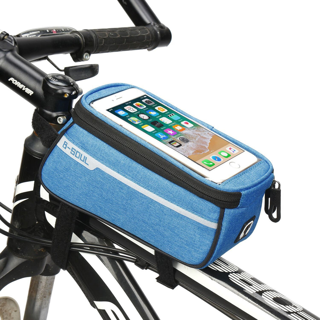 Mountain Bike Bag Front Beam Bag Bicycle Bag Road Car Front Bag Riding Equipment Saddle Bag Upper Tube Bag