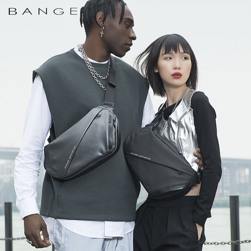 New Shoulder Chest Bag Men's Messenger Bag Korean Version Casual Bag Cycling Bag For Men