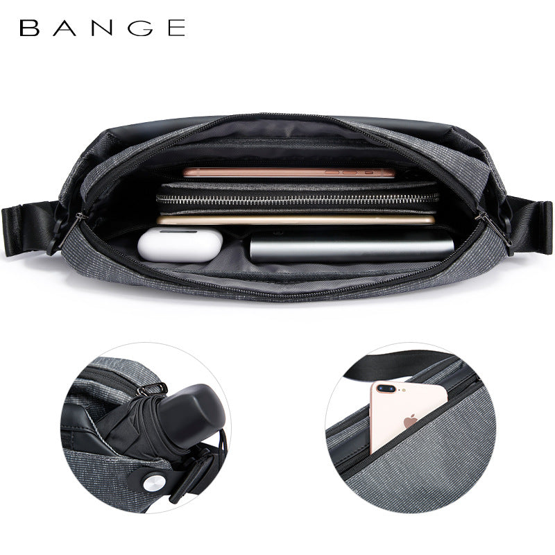New Shoulder Bag Men's Chest Bag Korean Version Casual Sports Messenger Bag Fashion Men's Bag Trend