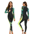 Women's One-Piece Diving Suit Long Sleeve Swimsuit