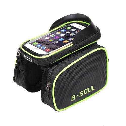 Bicycle Bag Front Beam Bag Mountain Bike Saddle Bag Mobile Phone Bag Upper Tube Bag Riding Bag Accessories
