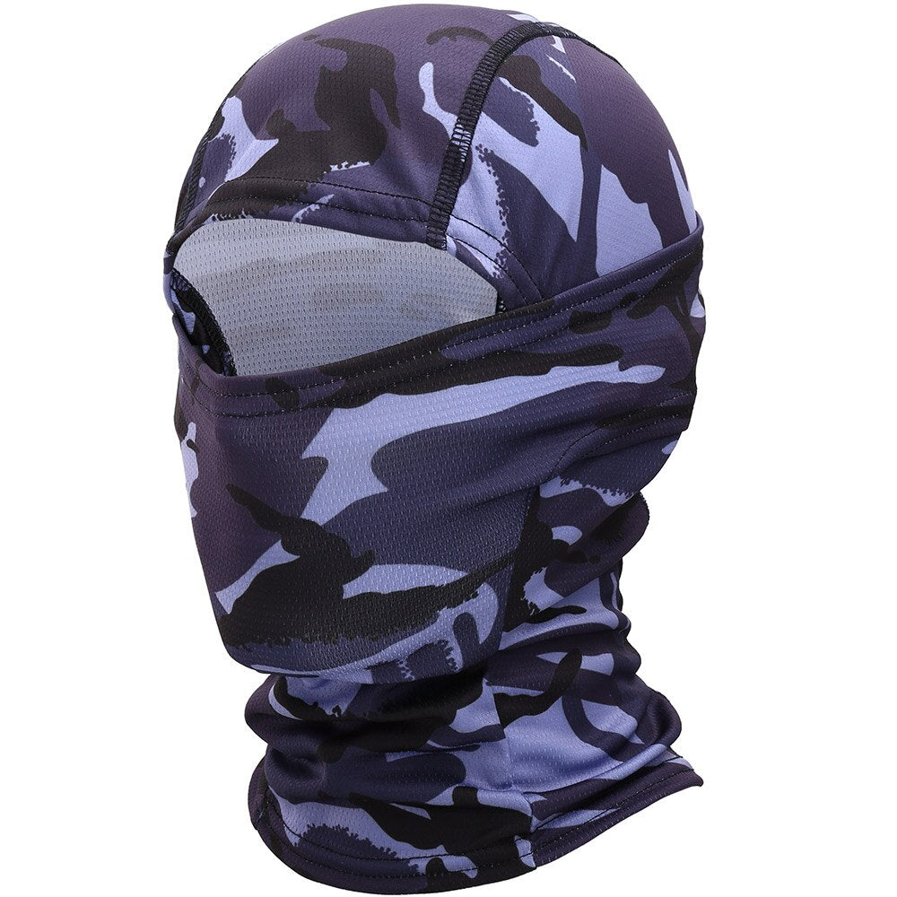 Kominiarka taktyczna – kamuflaż dżungli, rower, airsoft, paintball