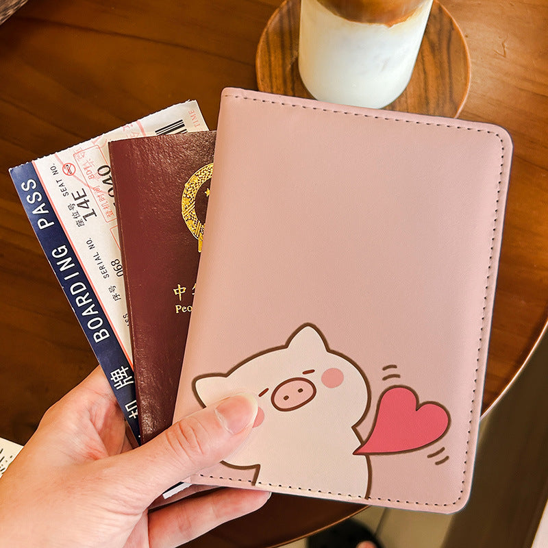 Passport holder ID bag protective cover multifunctional card bag portable storage for overseas travel