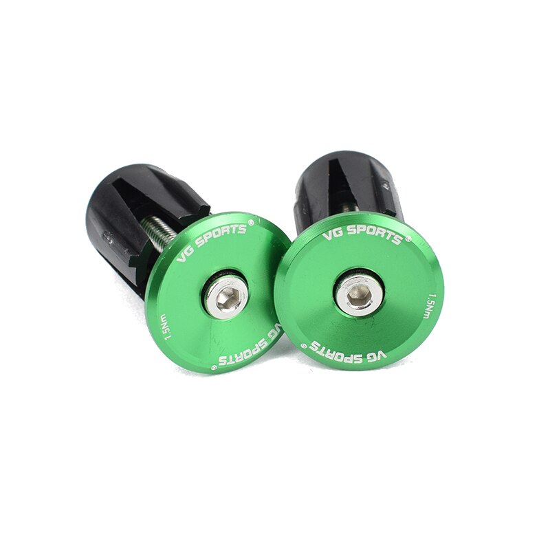 Zatyczki do kierownicy rowerowej VG Sports – aluminium MTB