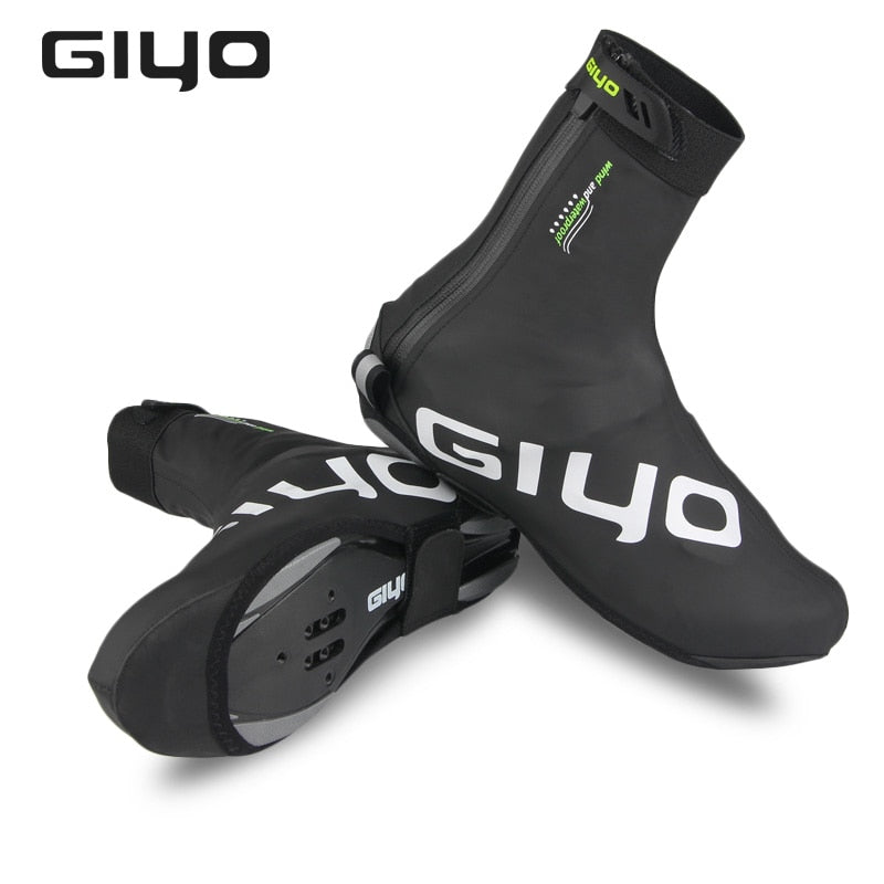 Ochraniacze na buty rowerowe GIYO – wodoodporne, odblaskowe