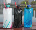 Folding Water Bag Portable Mountaineering Travel Water Storage Bag Large Caliber Portable Drinking Cup
