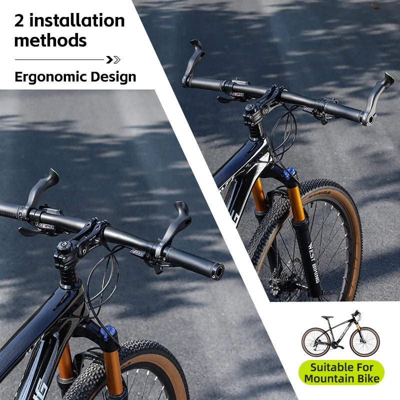 Nakładki bar ends do kierownicy MTB – ergonomiczne, rower gravelowy i szosowy