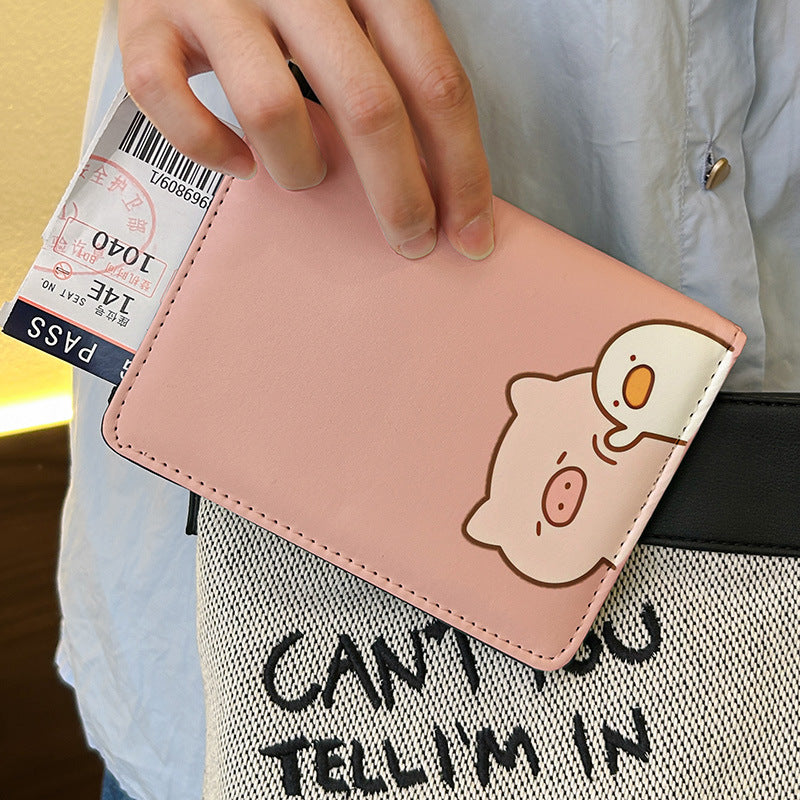 Passport holder ID bag protective cover multifunctional card bag portable storage for overseas travel