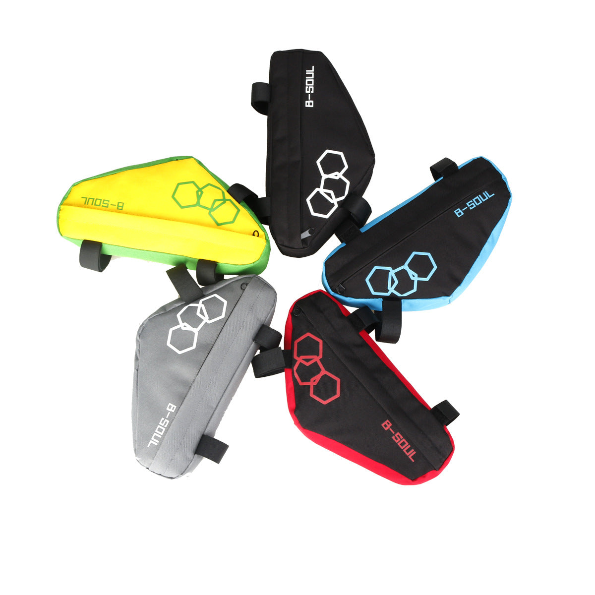 Mountain Bike Hard Shell Triangle Bag Road Bike Tool Kit Bicycle Front Beam Bag Upper Tube Bag Riding Equipment Accessories