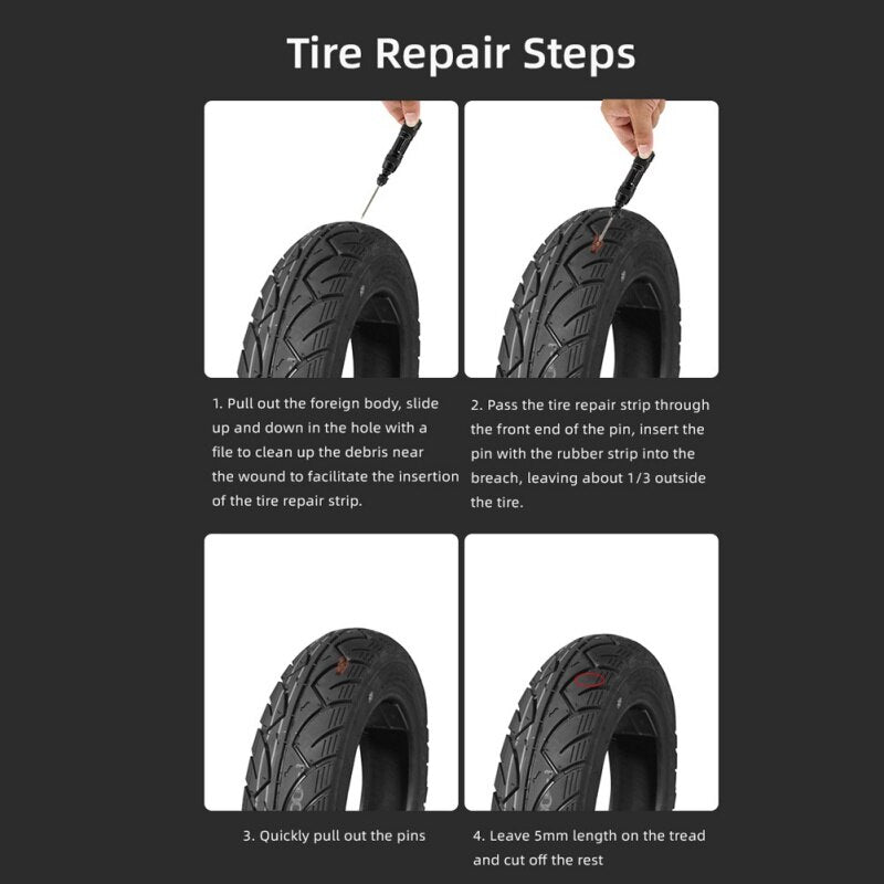 Zestaw do naprawy opon rowerowych tubeless – MTB i szosa
