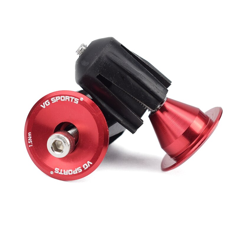 Zatyczki do kierownicy rowerowej VG Sports – aluminium MTB