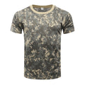 Outdoor camouflage clothing short sleeved men's summer quick drying sports T-shirt outdoor physical training clothing tactical T-shirt