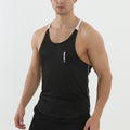 Men's Sleeveless Quick-Dry Vest for Sports Muscle Show, Casual Outdoor Wear