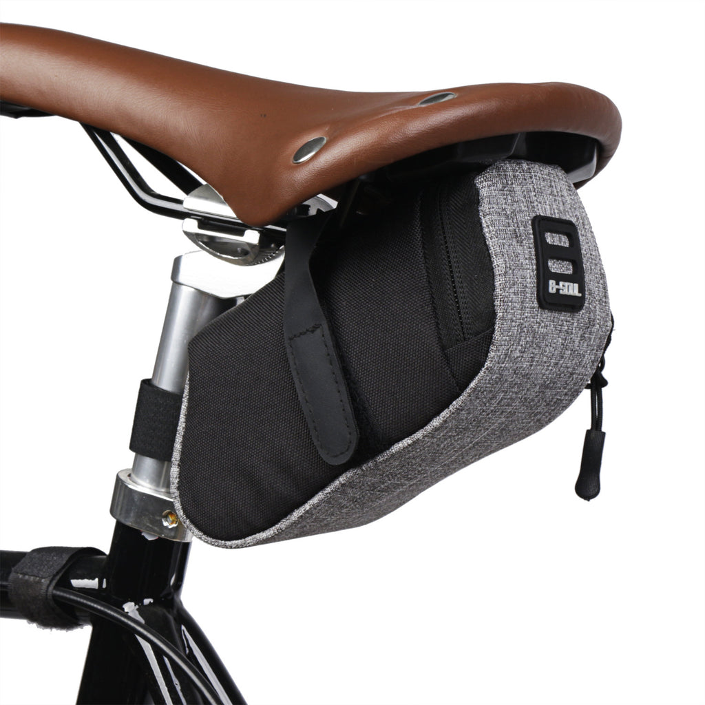 B-SOUL Mountain Road Long-Distance Travel Commuter Bicycle Tail Saddle Seat Tube Seat Post Bag Folding Tail Bag