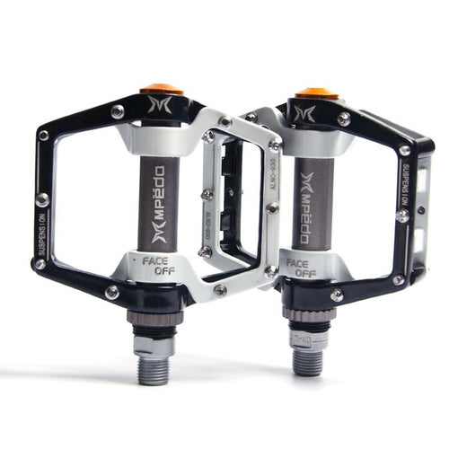 Bicycle Pedal Mountain Bike Peilin Pedal Aluminum Alloy Bearing Pedal Dead Fly Non-Slip Two Peilin