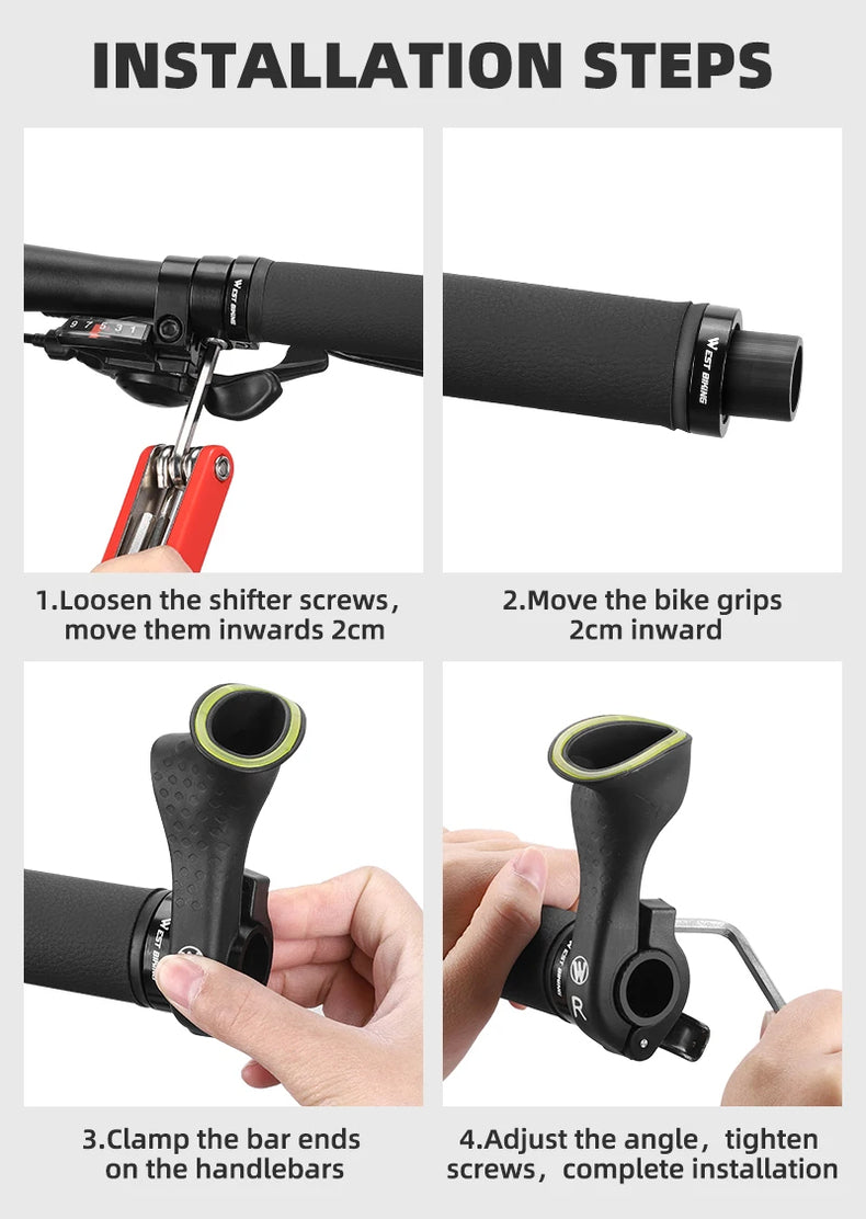Nakładki bar ends do kierownicy MTB – ergonomiczne, rower gravelowy i szosowy